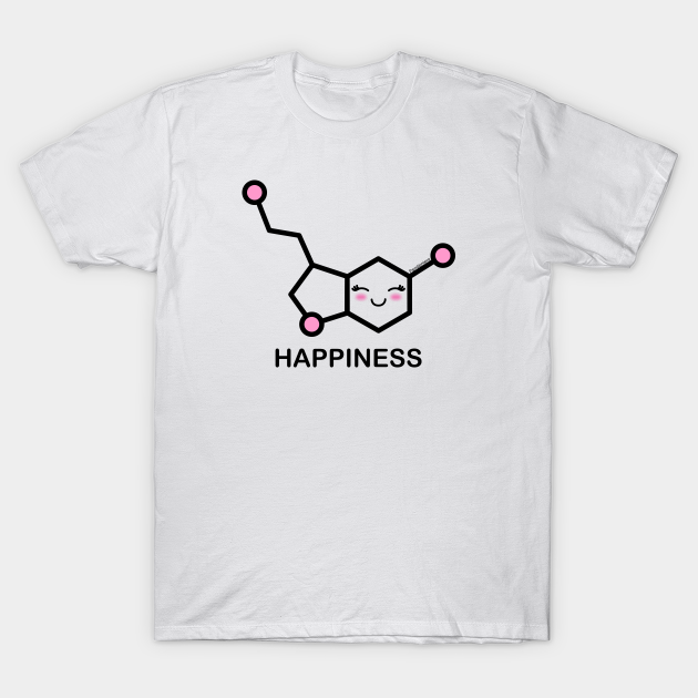 Discover Happiness cute serotonine - Scientist - T-Shirt