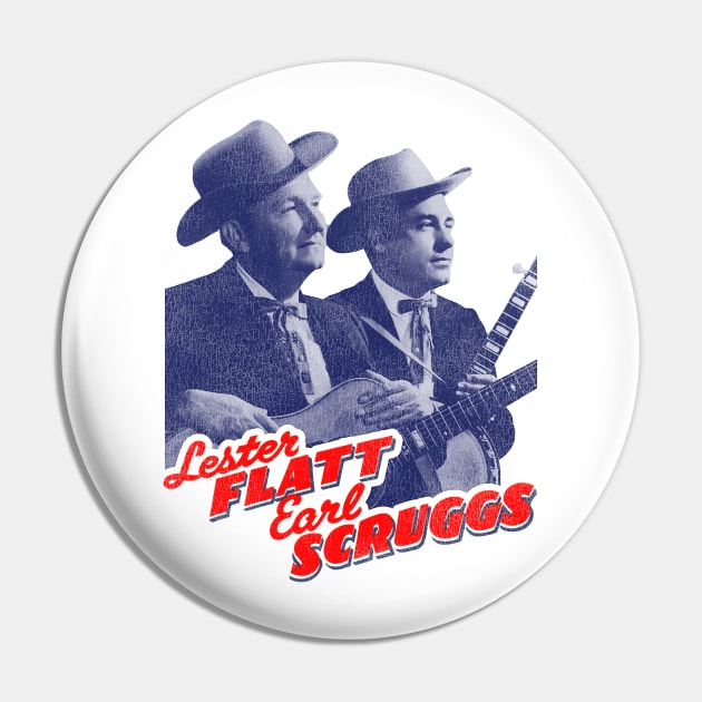 Flatt and Scruggs Pin by darklordpug