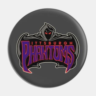 Defunct Pittsburgh Phantoms Roller Hockey Pin