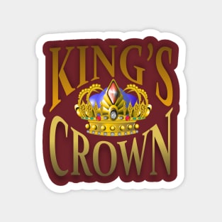 King's Crown Magnet