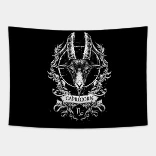 capricorn zodiac Tapestry