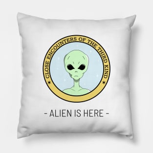 Close encounters with Aliens Pillow