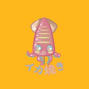 Cute Tabemono - Ikayaki T-Shirt