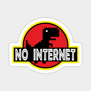 Di-No Internet Connection Magnet