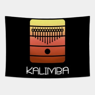 Musical Gift Kalimba Thump Piano  African Music Instrument Tapestry