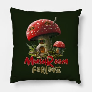 Mushroom for love Pillow