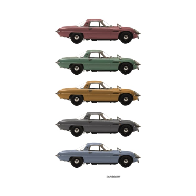 Five Mazda's by DaJellah