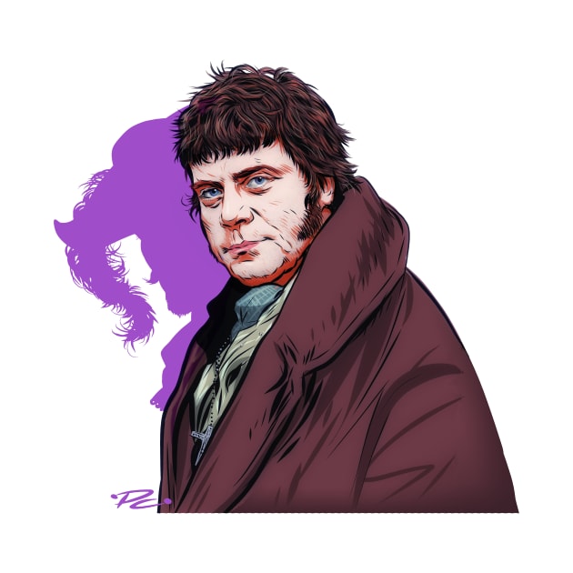 Oliver Reed - An illustration by Paul Cemmick by PLAYDIGITAL2020