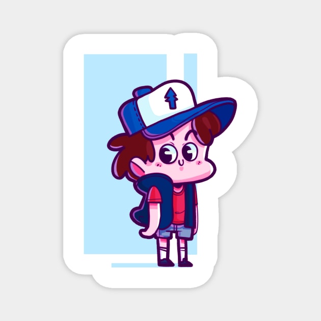 Dipper Pines Magnet by Kitvinicius