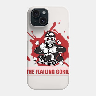 The Flailing Gorilla Paint Splatter Phone Case