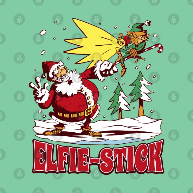 Santa's Elfie-Stick: Taking Festive Selfies with Santa and Friends! by Life2LiveDesign