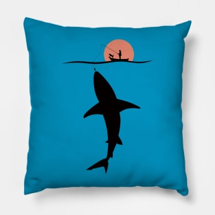 SHARK FISHING Pillow