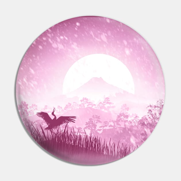 Japanese Landscape Pin by Legends Studios LHVP