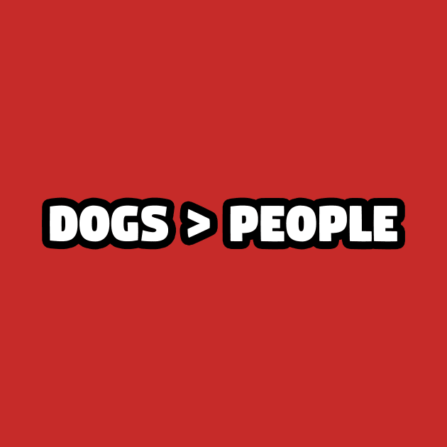 Dogs are better than people by Girona