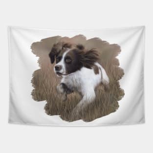 Springer Spaniel painting Tapestry