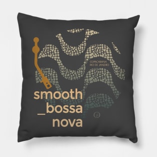 Smooth Bossa Nova #5 - Copacabana Rio de Janeiro Pillow