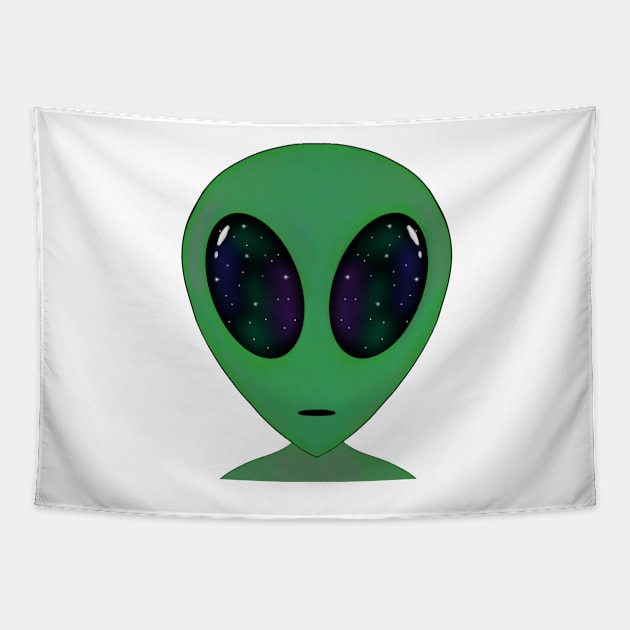 alien Tapestry by KaisPrints