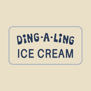 Columbo Ding-A-Ling Ice Cream slogan T-Shirt