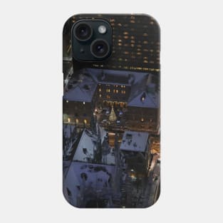 Hidden Christmas Tree in Manhattan at Night Phone Case