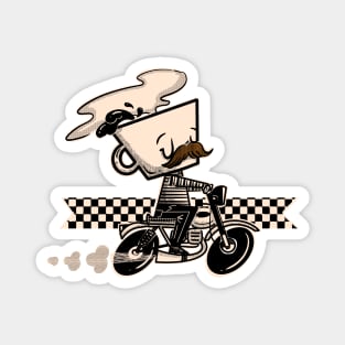 Coffee Rider Magnet