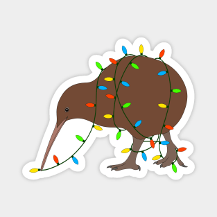 Kiwi Christmas Magnet