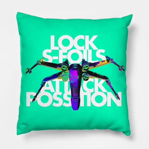 X-wing Starfighter Pillow by WakuWaku