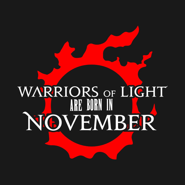 Warriors of Light are born in December FFXIV birthday gift by Asiadesign