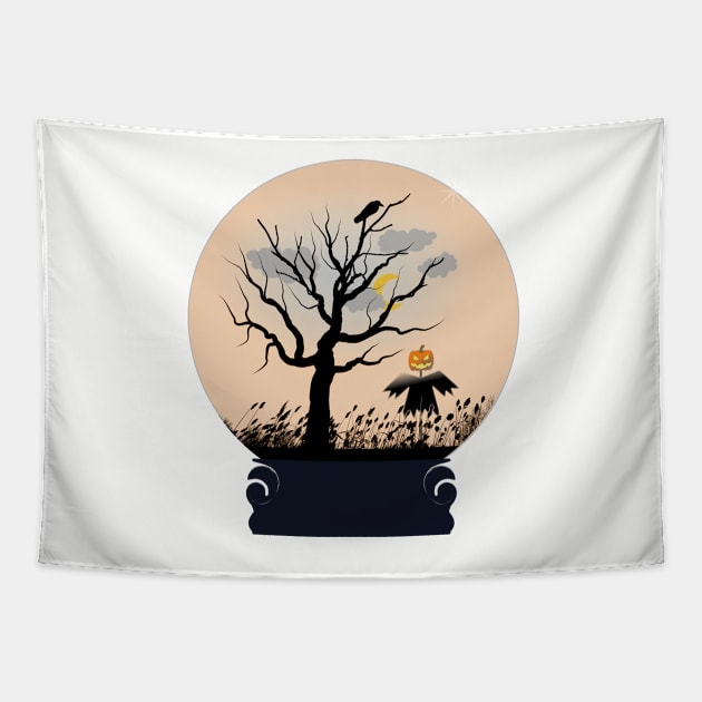 Halloween Fortune Tapestry by Holisticfox