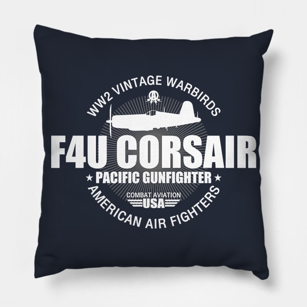 WW2 F-4U Corsair Pillow by TCP