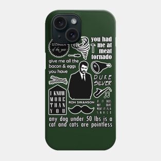 Swanson Quotes Phone Case