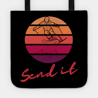 Send It Skiing Tote