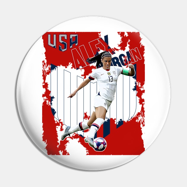 Alex Morgan || 13 || USA Pin by Aloenalone