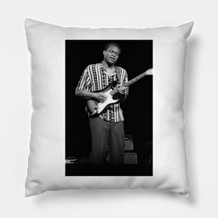 Robert Cray BW Photograph Pillow