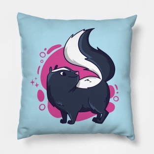 Cute Cartoon Skunk Pillow