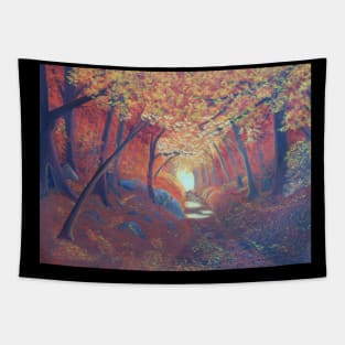 Autumn Trails Tapestry