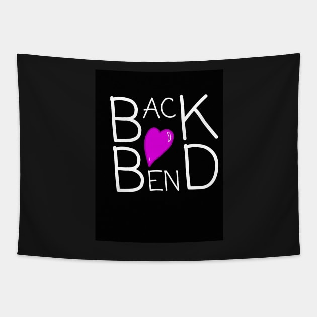 Back Bend Tapestry by DancingCreek