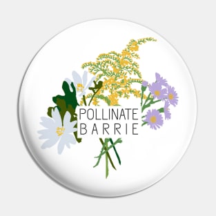 Pollinate Barrie Logo Pin