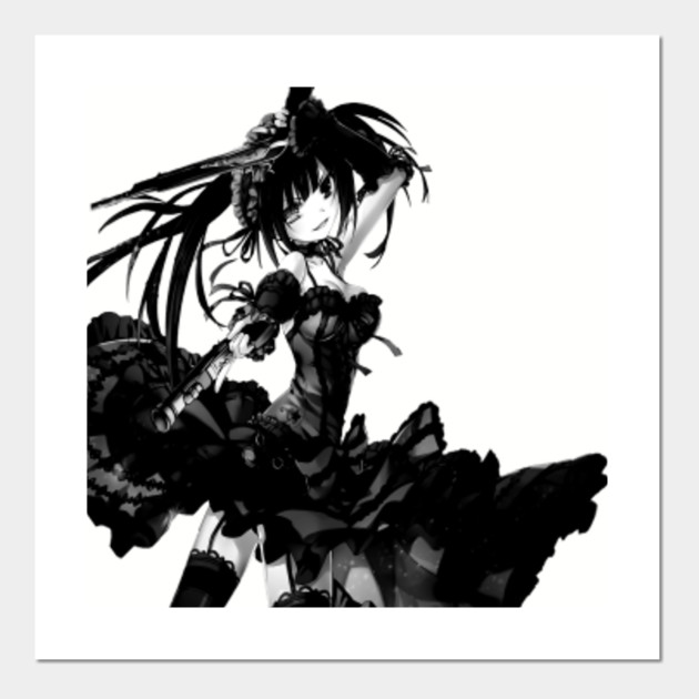 Wallpaper Ohhh Black Kurumi Tokisaki Date A Live Season 3 For iPhone