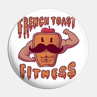 Fitness Shirt mit einem Frenchtoast Pin