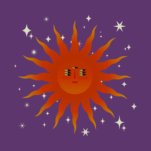 Seven Eyed Sun V1 by SpitComet