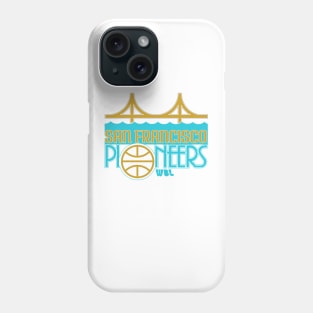 Defunct San Francisco Pioneers WBL Basketball 1979 Phone Case