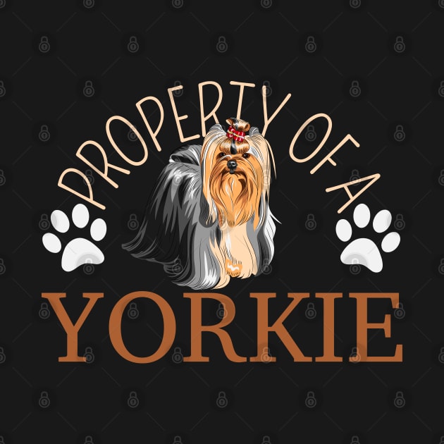 Property Of A Yorkie, Yorkshire Lover by maxdax