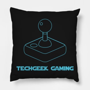 TechGeek Gaming Logo Pillow