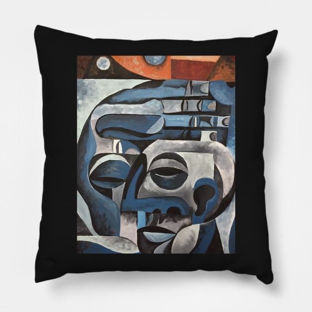 abstract design by Charles State Pillow by charlesstat3