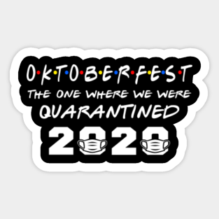Oktoberfest 2020 Stickers Teepublic