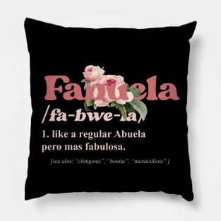 fabuela abuela grandma grandmother granny Pillow