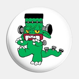 Frankenstein Hodag Pin