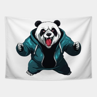 Angry panda, be afraid of it! 2 Tapestry