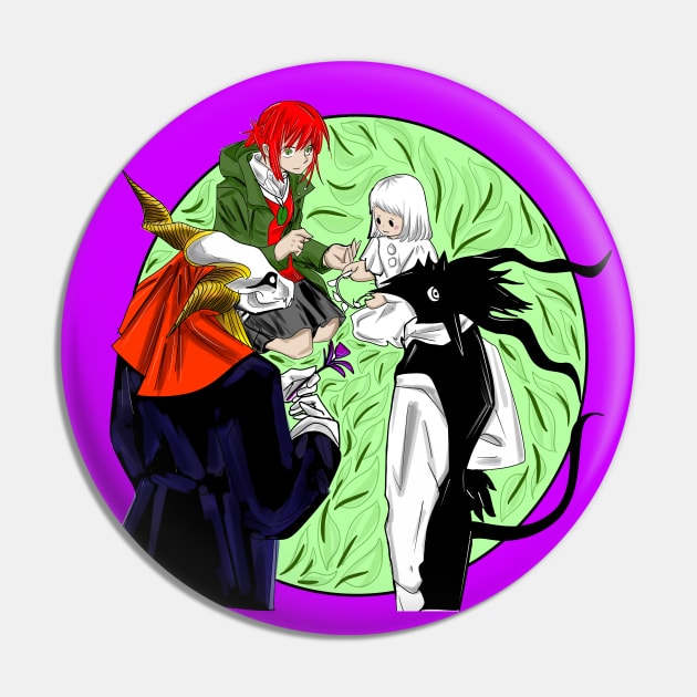 the ancient magus bride X siuil a run, chise and shiva Pin by jorge_lebeau