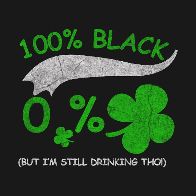 Black People Irish Shamrock, St Patrick’s Day by ysmnlettering